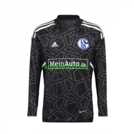 Billiga Fotbollströjor FC Schalke 04 Målvakt Hemma tröja 2022/23 Långärmad
